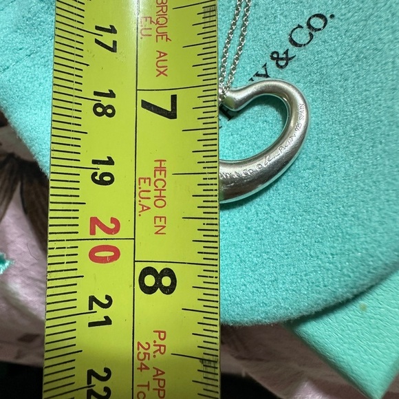 Tiffany & Co. Silver Heart Necklace - Picture 9 of 9
